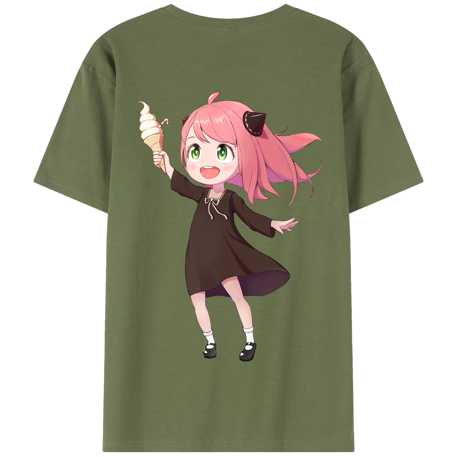 （画像用） SPY×FAMILY间谍家家酒 綿100％半袖Tシャツ（背面プリント）